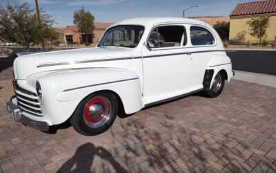 Ford super deluxe tudor sedan 1946