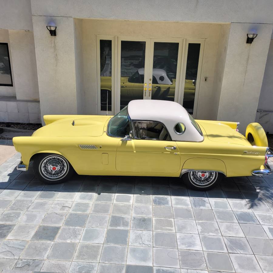 Ford-thunderbird-1956-yellow-1