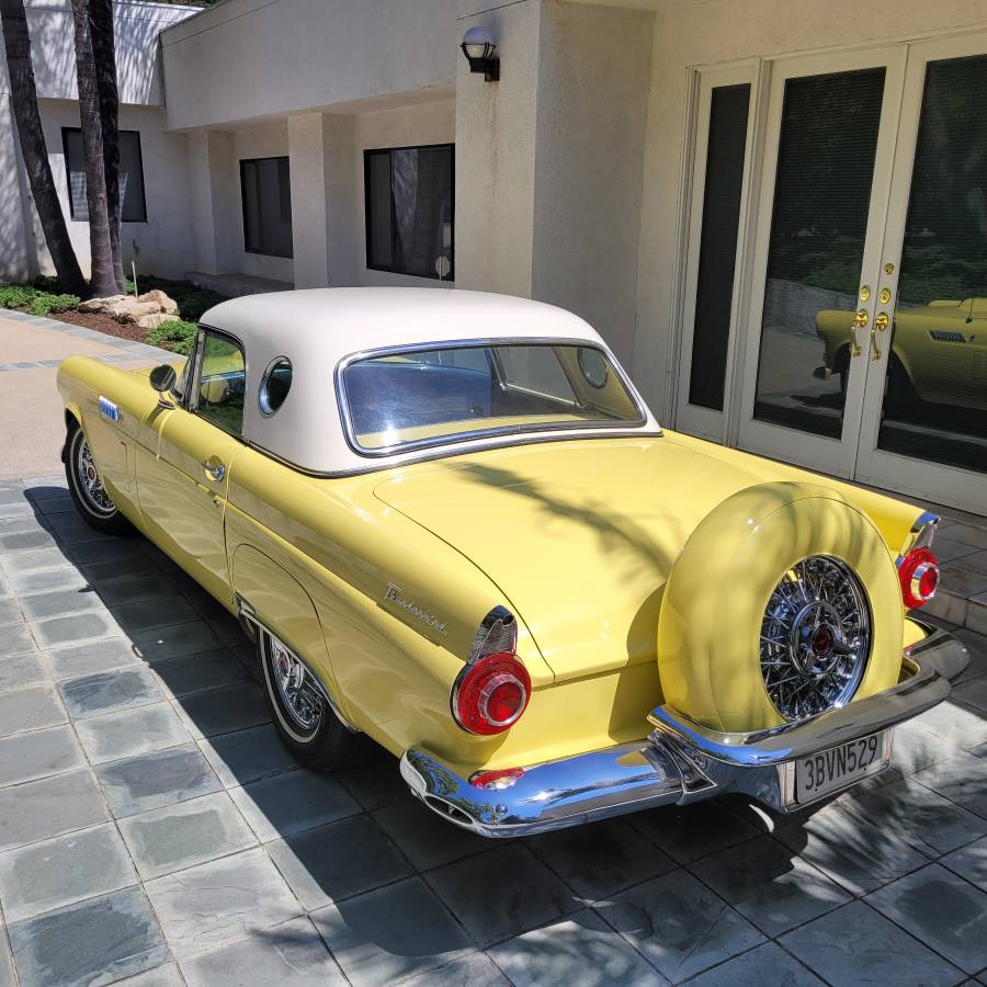 Ford-thunderbird-1956-yellow-4