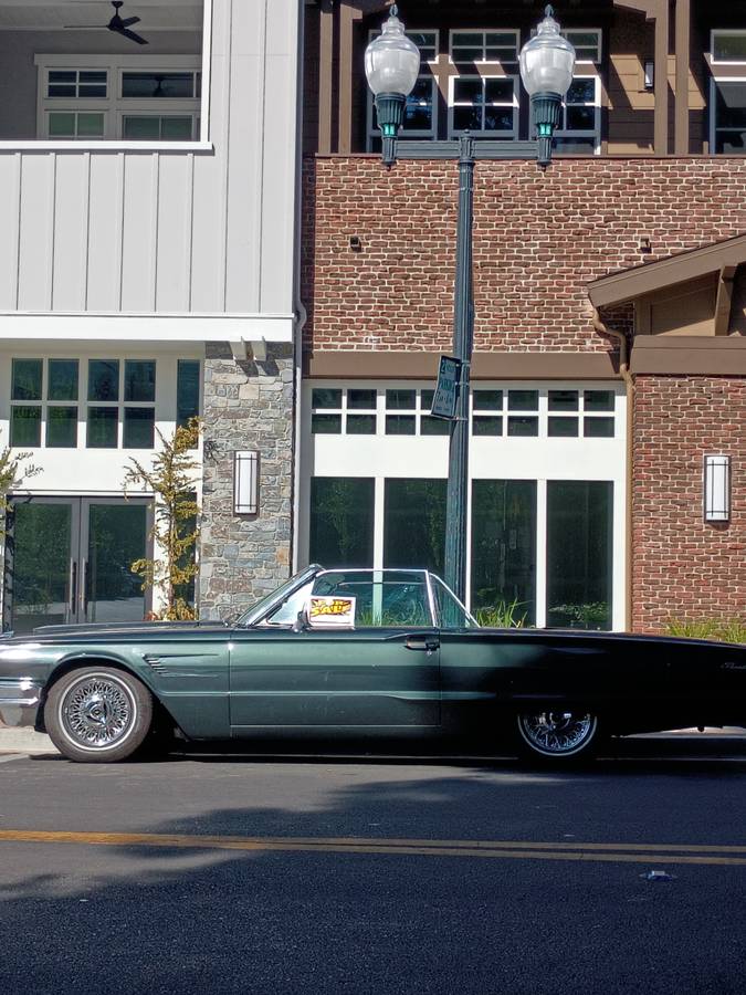 Ford-thunderbird-convertible-1965-green-5