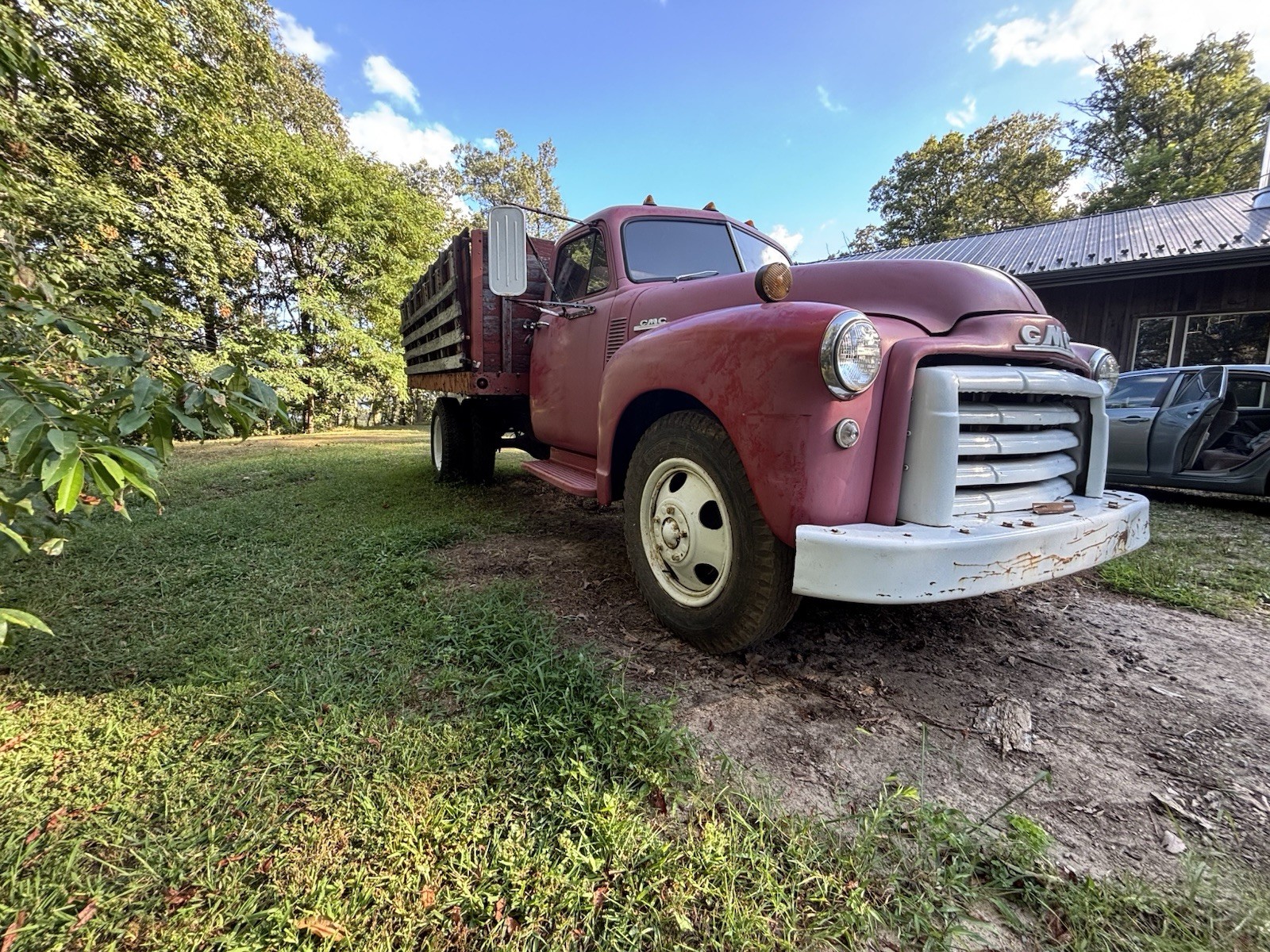 GMC-350-1953-Flatbed-grain-truck-2
