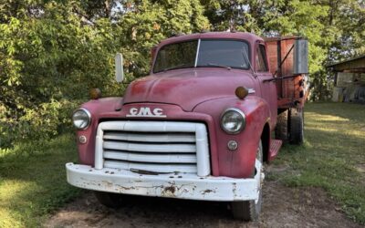 GMC 350 1953 Flatbed grain truck