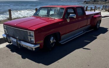 Gmc-Sierra-3500-1982-Red-Beige-5