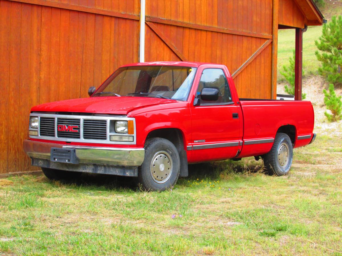 Gmc-sierra-1500-1992-red