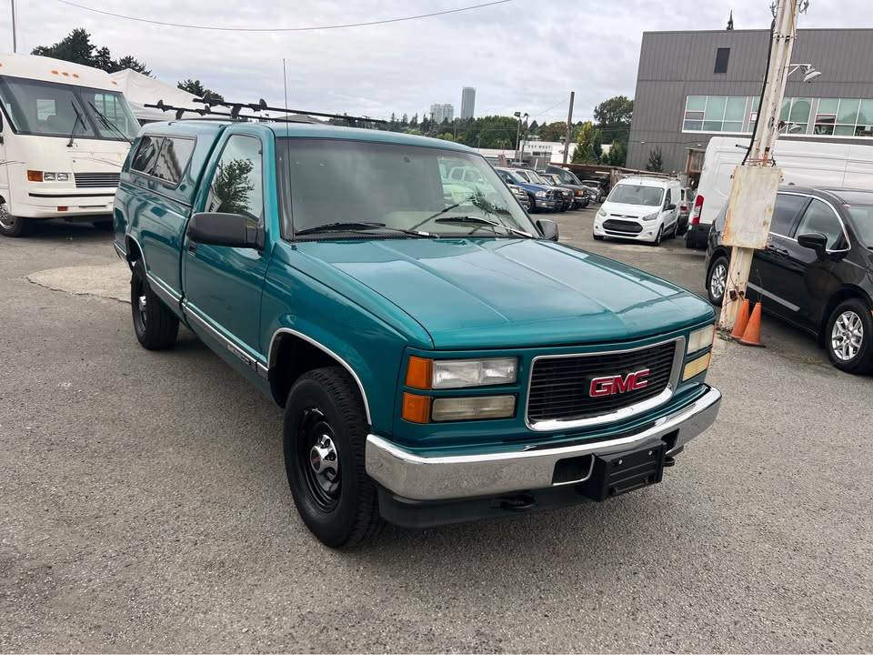 Gmc-sierra-34-ton-nominal-diesel-1995-green