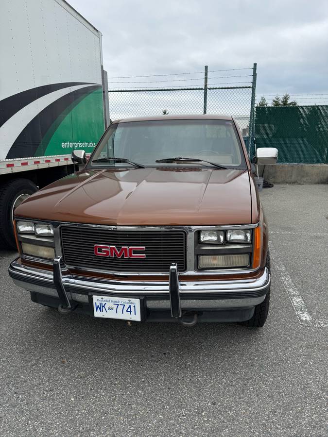 Gmc-sierra-3500-1989-brown-1