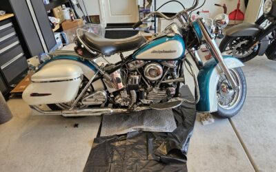 Harley-Davidson pan head 1951