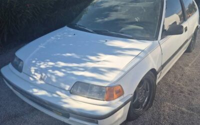 Honda civic ex 1991