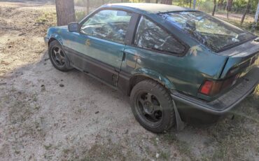 Honda-crx-1987-green