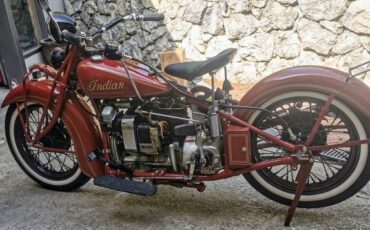 Indian-motorcycle-All-models-1932-Red