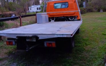 Isuzu-npr-flatbed-diesel-1995-orange-2