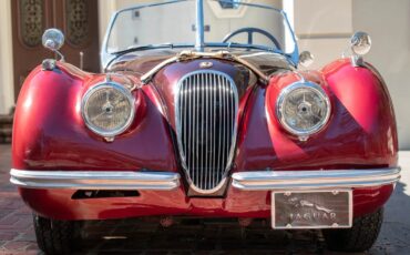 Jaguar-Xk120-1952-Burgundy-Tan-3