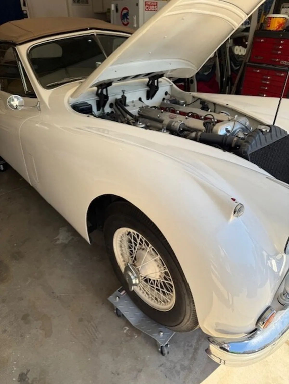 Jaguar-Xk140-1956-White-Tan-15