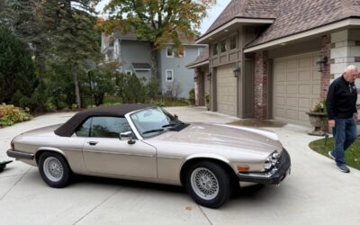 Jaguar xjs rouge 1991