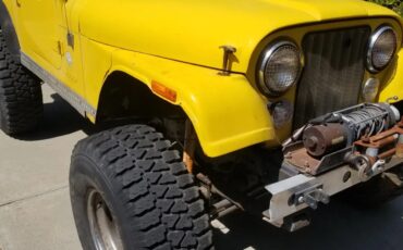 Jeep-Cj7-1978-Yellow-Tan-1