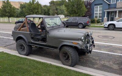 Jeep cj-7 open body with amc401 1981