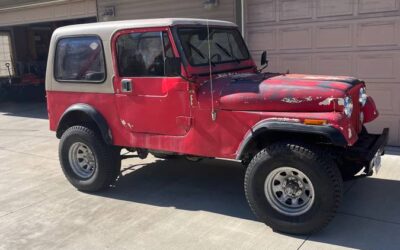 Jeep cj7 1986