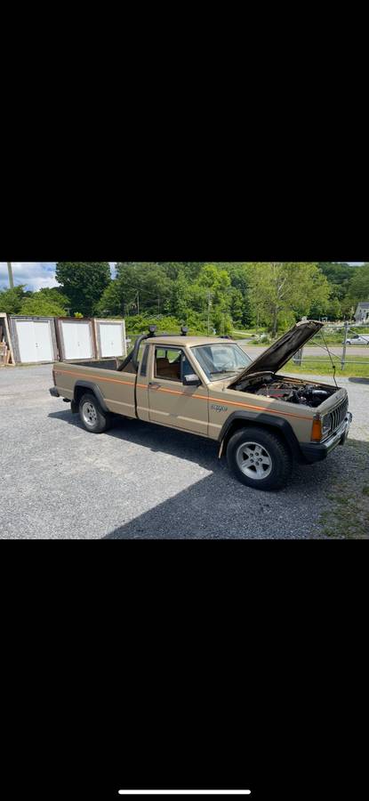 Jeep-comanche-1986-brown-1
