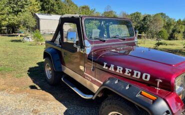 Jeep-wrangler-laredo-1988-red-1