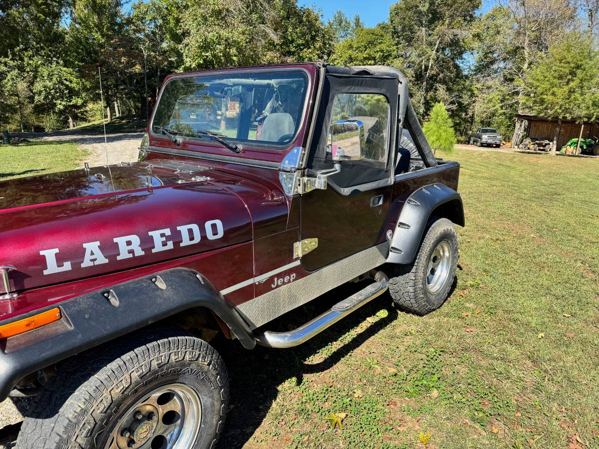 Jeep-wrangler-laredo-1988-red-2
