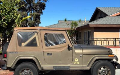 Jeep wrangler sahara edition 1989