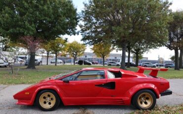 Lamborghini-Countach-1988-Red-Tan-5
