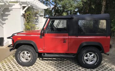 Land-rover-Defender-90-1994-Red-Black