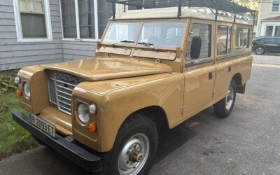 Land rover series iii 109 diesel 1981