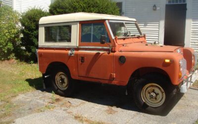 Land rover series iii 1972