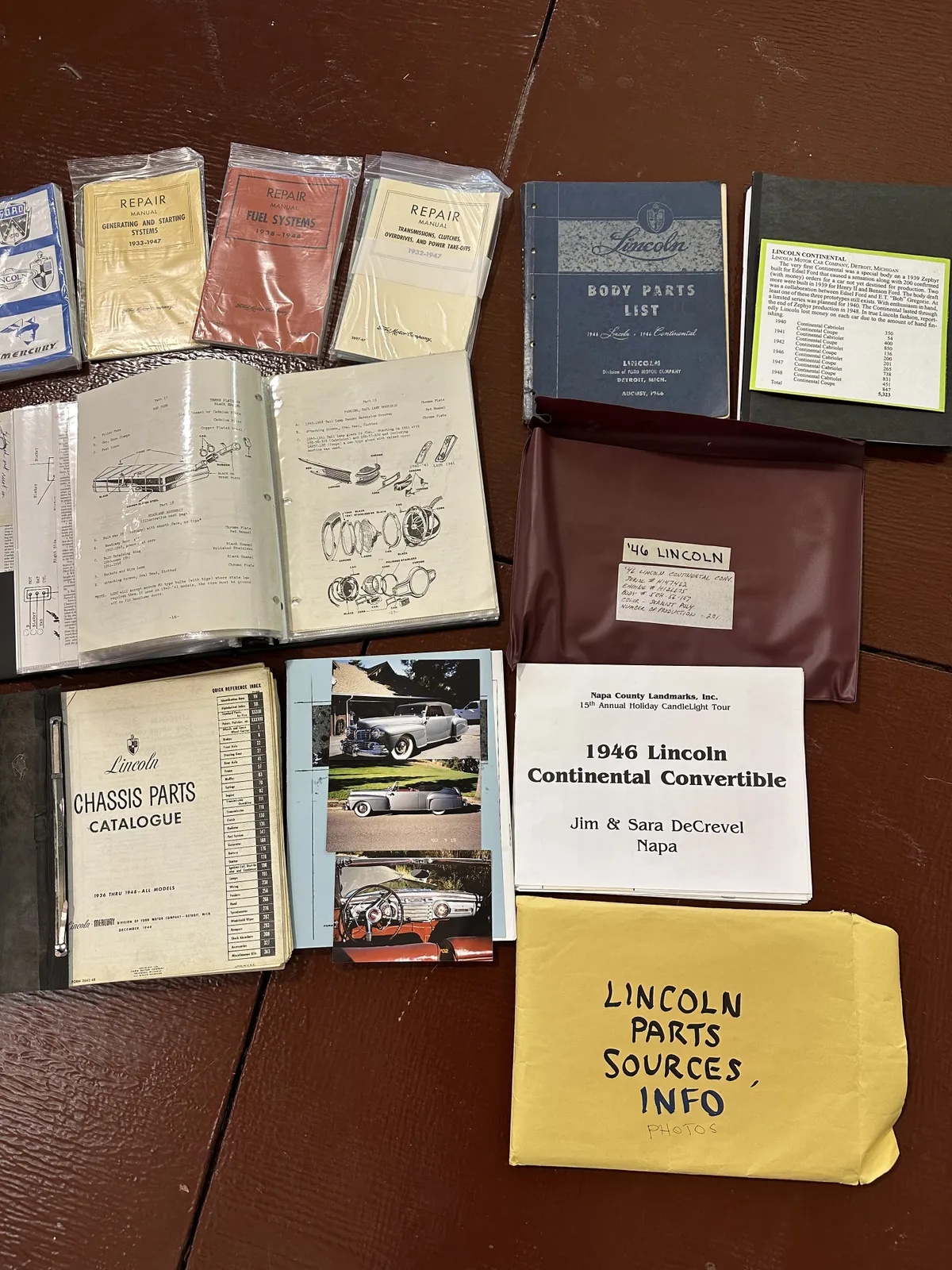 Lincoln-Continental-1946-Gray-Red-18