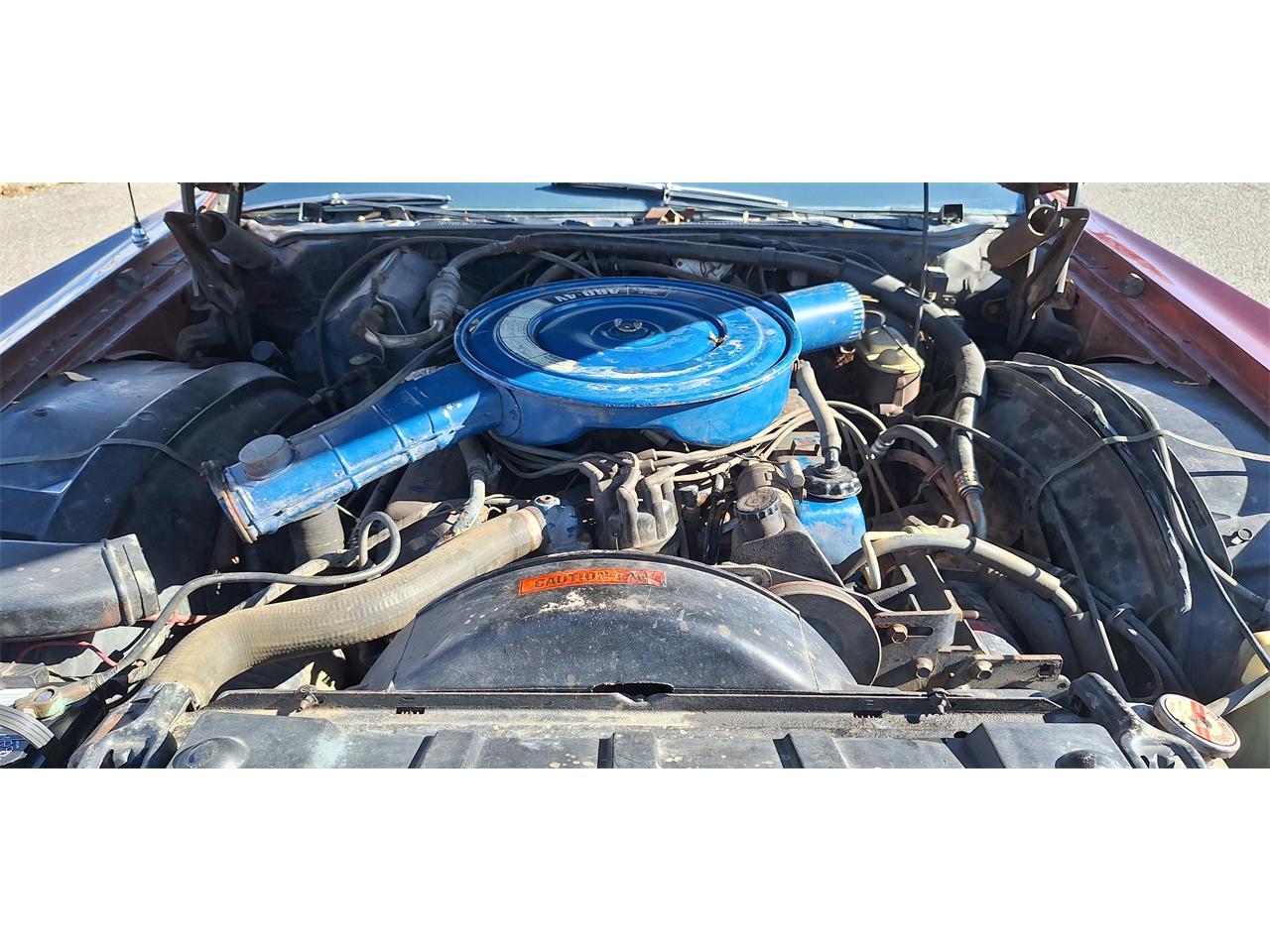 Lincoln-Continental-mark-iv-1973-Rust-White-with-Brown-3