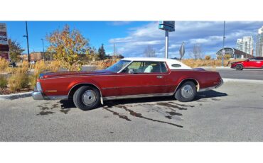 Lincoln-Continental-mark-iv-1973-Rust-White-with-Brown-4