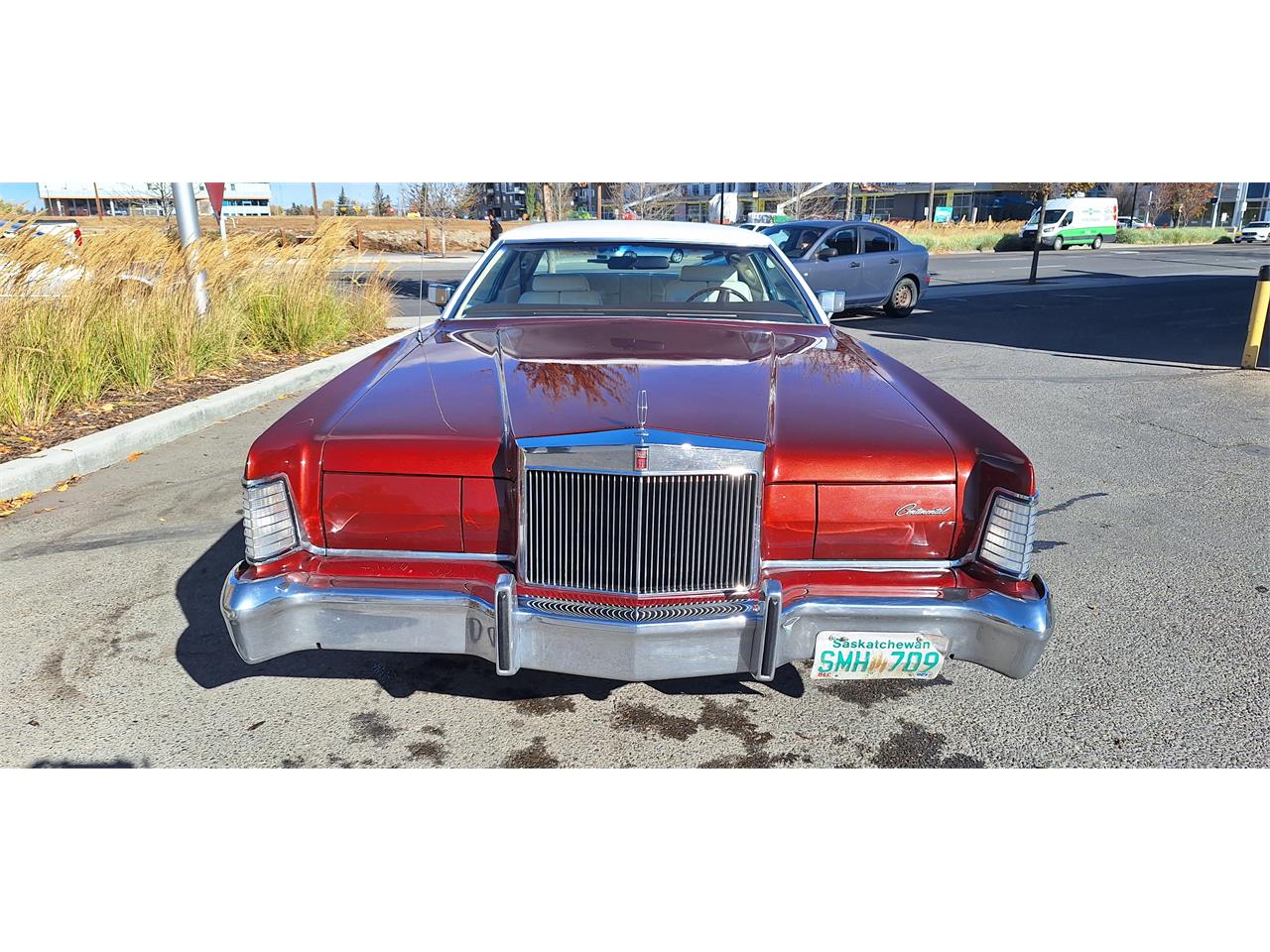 Lincoln-Continental-mark-iv-1973-Rust-White-with-Brown-5