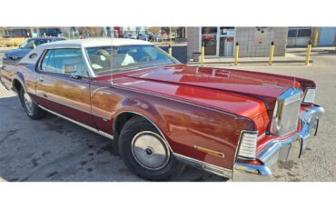 Lincoln-Continental-mark-iv-1973-Rust-White-with-Brown-6