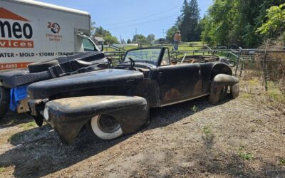 Lincoln continental convertible 1947