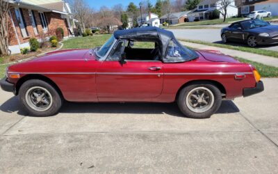 MG MGB 1980 Convertible