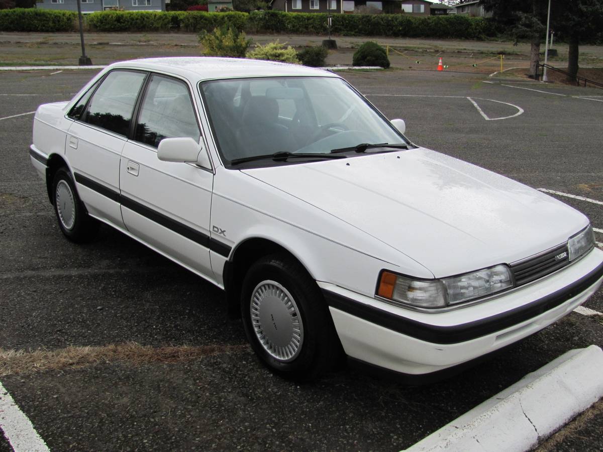 Mazda-626-1992-white-5