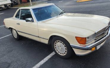 Mercedes-300sl-1986-yellow-13