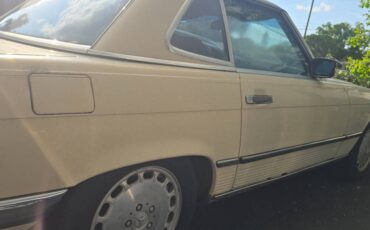 Mercedes-300sl-1986-yellow-23