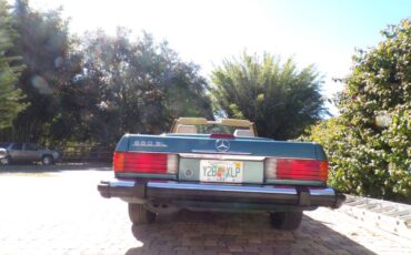 Mercedes-560-sl-1988-green-1
