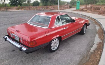 Mercedes-560sl-1988-red-1