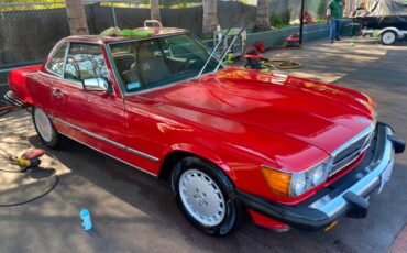 Mercedes-560sl-1988-red-2