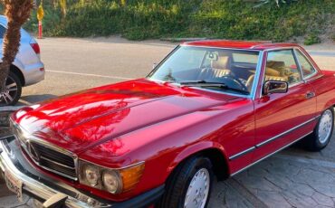 Mercedes-560sl-1988-red-3
