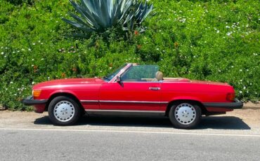 Mercedes-560sl-1988-red-5