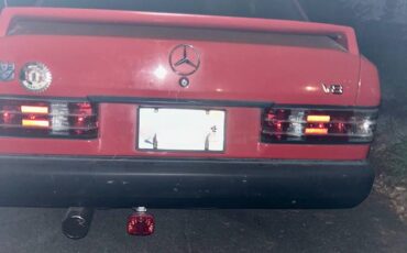 Mercedes-benz-190-series-1986-red-1