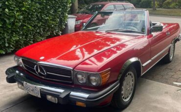 Mercedes-benz-1987-red