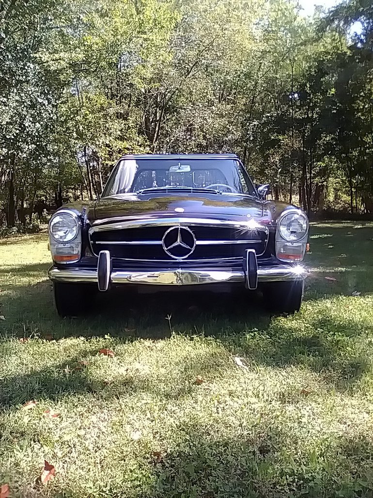 Mercedes-benz-230sl-1966-Brown-Gray
