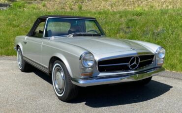 Mercedes-benz-280sl-1969-Silver-Black-Leather-11