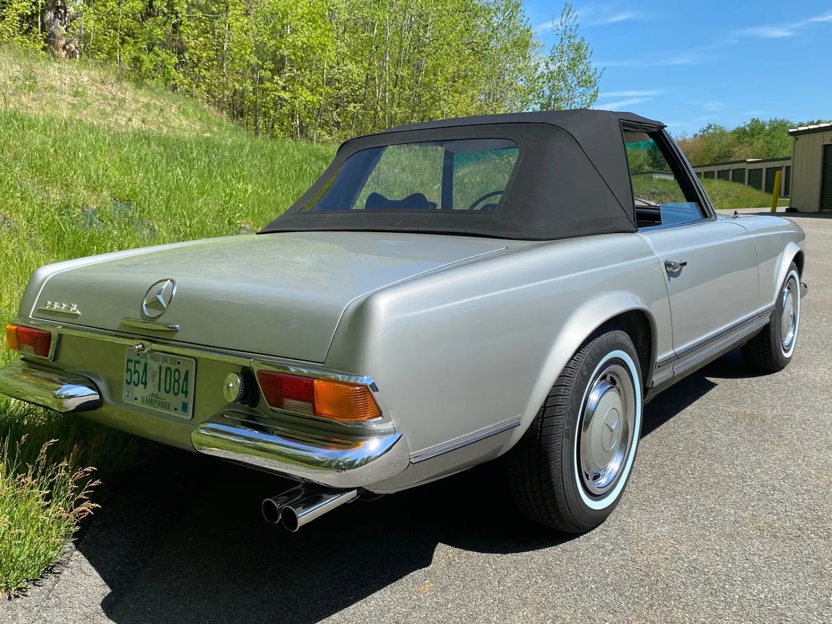 Mercedes-benz-280sl-1969-Silver-Black-Leather-12