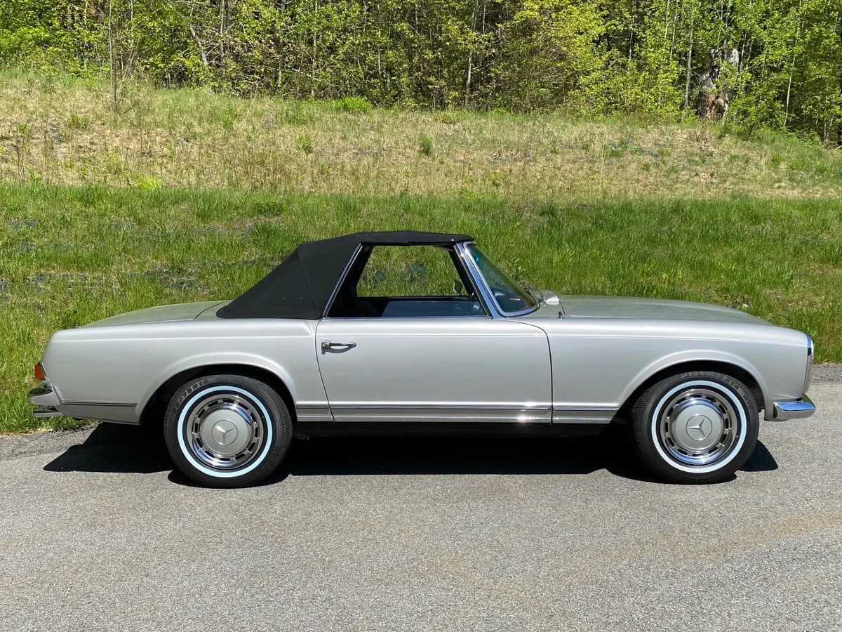 Mercedes-benz-280sl-1969-Silver-Black-Leather-3